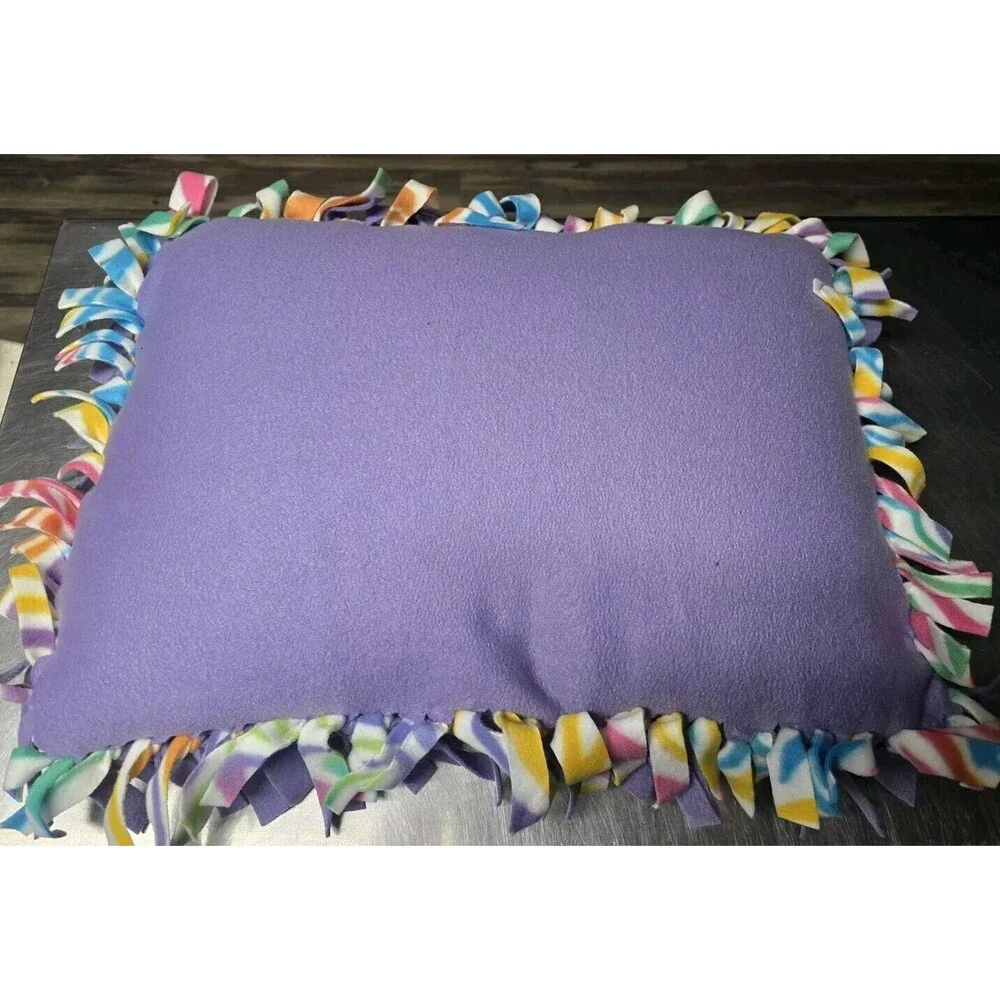 Handmade Pet Bed Colorful Zebra Print